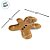 Petisqueira Decorativa de Natal de Cerâmica - Biscoito Gingerbread - 18x20x2cm - 1 unidade - Rizzo - Imagem 3