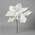 Poinsétia Decorativa - Veludo Branco e Creme - 35cm - 1 unidade - Rizzo - Imagem 1