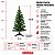 Árvore de Natal Copacabana - 74 Galhos - 60cm - 1 unidade - Cromus - Rizzo - Imagem 7