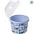 Porta Mix Stitch - 10cm - 400ml - Disney Original - 1 unidade - Plasútil - Rizzo - Imagem 4