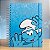Caderno Smart Univ. Folhas Reposicionáveis - Smurfs - 10 Divisórias - 20x27cm - 1 unidade - DAC - Rizzo - Imagem 1