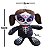 Boneca Mexicana de Pelúcia - Dia dos Mortos Camisa Preta - 12x30x9cm - Halloween - 1 unidade - Rizzo - Imagem 6
