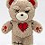 Urso de Pelúcia com Costuras - Love Bear - 15x23x10cm - Halloween - 1 unidade - Rizzo - Imagem 3