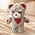 Urso de Pelúcia com Costuras - Love Bear - 15x23x10cm - Halloween - 1 unidade - Rizzo - Imagem 6