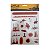Kit Adesivo -Tatuagem para Pele - Halloween - Cortes e Sangue - 1 unidade - Rizzo - Imagem 1