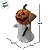Enfeite Decorativo Halloween em Resina - Abóbora Fantasma com LED Colorido - 14x8,5x7,5cm - 1 unidade - Cromus - Rizzo - Imagem 6