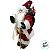 Papai Noel Decorativo em Pé com Carta - Vermelho - 30cm - RZO02538 - 1 unidade - Rizzo - Imagem 3