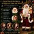 Papai Noel Decorativo em Pé com Saco de Presentes e Urso - Vermelho e Dourado - 90cm - RZO01904 - 1 unidade - Rizzo - Imagem 2