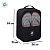 Bolsa Organizadora para Calçados Oxford Personalize com Logo  - Preto - 23x14x30cm - 1 unidade - Rizzo - Imagem 5