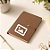 Mini Caderno Capa Mole com Sticky Notes Personalize com Logo - Marrom - 14,3x10cm - 1 unidade - Rizzo - Imagem 2