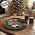 Bandeja de Metal Decorativa de Natal Redonda - Wishing You a Merry Little Christmas - 32x32x1,5cm - 1 unidade - Rizzo - Imagem 6
