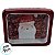 Lata de Natal de Metal com Visor - Vinho Papai Noel Ho Ho - 13x10x5cm - 1 unidade - Rizzo - Imagem 3