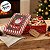 Lata de Natal de Metal com Visor - Vermelha - Noel com Doce e Presente - 13x19x6cm - 1 unidade - Rizzo - Imagem 6