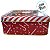 Lata de Natal de Metal com Visor - Vermelha - Noel com Doce e Presente - 15x15x6cm - 1 unidade - Rizzo - Imagem 5
