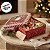 Lata de Natal de Metal com Visor - Vermelha - Noel com Doce e Presente - 15x15x6cm - 1 unidade - Rizzo - Imagem 7