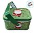Lata de Natal de Metal com Alça - Verde - Noel Ho Ho Ho - 10,5x8x6,5cm - 1 unidade - Rizzo - Imagem 3