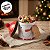 Lata de Metal de Natal Redonda - Boneco de Neve com Gorro e Pompom - 9x15x9cm - 1 unidade - Rizzo - Imagem 7