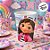 Copo de Papel - Casa Magica da Gabby - Gabby na Cidade - 200ml - 8 unidades - FestColor - Rizzo - Imagem 5