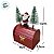 Enfeite Decorativo De Natal - Mini Caixa de Correio Rena com Árvores - Vermelho - 5,5x9x13cm - 1 unidade - Rizzo - Imagem 7