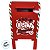 Enfeite Decorativo De Natal - Caixa de Correio Christmas Expess - 38x70x28cm - 1 unidade - Rizzo - Imagem 3