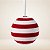 Bola de Natal - Veludo Vermelho e Branco - 12cm - 1 unidade - Rizzo - Imagem 1