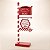 Enfeite Decorativo De Natal - Correio com Placa Letters To Santa - 26x80x14cm - 1 unidade - Rizzo - Imagem 1