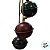 Enfeite Decorativo De Natal - Corda Com Sinos Coloridos - 40cm - 1 unidade - Rizzo - Imagem 3