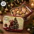 Lata de Natal de Metal com Alça - Noel - Creme e Vermelha - 10,5x8x6,5cm - 1 unidade - Rizzo - Imagem 5