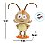 Mini Figura Colecionável - Galinha Pintadinha - Barata - 5x9x3cm - 1 unidade - Toyng - Rizzo - Imagem 5