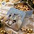 Lata de Metal de Natal - Feliz Natal Reis Magos - Azul Claro - 12x11cm - 1 unidade - Rizzo - Imagem 5