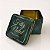 Lata de Metal de Natal - Vamos Celebrar - Verde e Dourado - 8x6,3cm - 1 unidade - Rizzo - Imagem 1