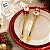 Kit Garfos Para Sobremesa de Natal - Papai Noel e Rena de Natal - 17cm - 2 unidades - Rizzo - Imagem 5