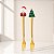 Kit Garfos Para Sobremesa de Natal - Presente e Árvore de Natal - 17cm - 2 unidades - Rizzo - Imagem 1