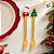 Kit Garfos Para Sobremesa de Natal - Presente e Árvore de Natal - 17cm - 2 unidades - Rizzo - Imagem 5
