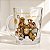Caneca de Vidro de Natal - Que a Esperança Brilhe - 330mL - 1 unidade - Rizzo - Imagem 1