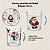 Caneca de Vidro de Natal - É Natal - 330mL - 1 unidade - Rizzo - Imagem 5