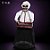 Enfeite Decorativo de Halloween Com Som, Luz e Movimento - Caveira Cozinheiro Bastian - 1,40m - 1 unidade - Cromus - Riz - Imagem 1