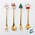 Kit Talheres para Sobremesa de Natal - 17cm - 4 unidades - Rizzo - Imagem 5