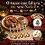 Kit Talheres para Sobremesa com Pingente de Natal - 14cm - 6 unidades - Rizzo - Imagem 2