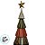 Árvore de Natal de Ferro - Branco, Verde, Vermelho e Preto - 15x53x15cm - 1 unidade - Rizzo - Imagem 4