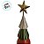 Árvore de Natal de Ferro - Branco, Verde, Vermelho e Preto - 15x53x15cm - 1 unidade - Rizzo - Imagem 5