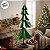 Árvore de Natal de Ferro - Verde  - 35x70x35cm - 1 unidade - Rizzo - Imagem 7