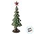 Árvore de Natal de Ferro - Vazada Verde e Vermelho  - 17x42x17cm - 1 unidade - Rizzo - Imagem 3