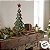 Árvore de Natal de Ferro - Vazada Verde e Vermelho  - 17x42x17cm - 1 unidade - Rizzo - Imagem 7
