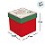 Caixa Cubo - Cartinhas de Natal - Vermelho - G 17x17x17cm - 1 unidade - Cromus - Rizzo - Imagem 4