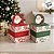 Caixa Pop Up para Panetone 250g - Nostalgia Vermelho / Verde - M 12x12x14,5cm - 10 unidades - Cromus - Rizzo - Imagem 5