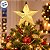 Topo Estrela Para Árvore de Natal - Ouro - 20x21cm - 1 unidade - Cromus - Rizzo - Imagem 5