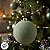 Bola de Natal - Texturizada - Verde Militar - 10cm - 4 unidades - Cromus - Rizzo - Imagem 6
