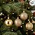 Bola de Natal - Ouro - Gomo, Glitter e Lisa - 8cm - 6 unidades - Cromus - Rizzo - Imagem 5