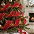 Fita Aramada Decorativa de Natal - Losango - Vermelho, Branco e Ouro -  6,3cmx4,57m - 1 unidade - Cromus - Rizzo - Imagem 6